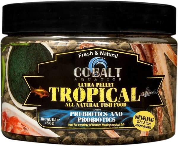 Cobalt Aquatics Ultra Tropical Micro Grazers Sinking Fish Food