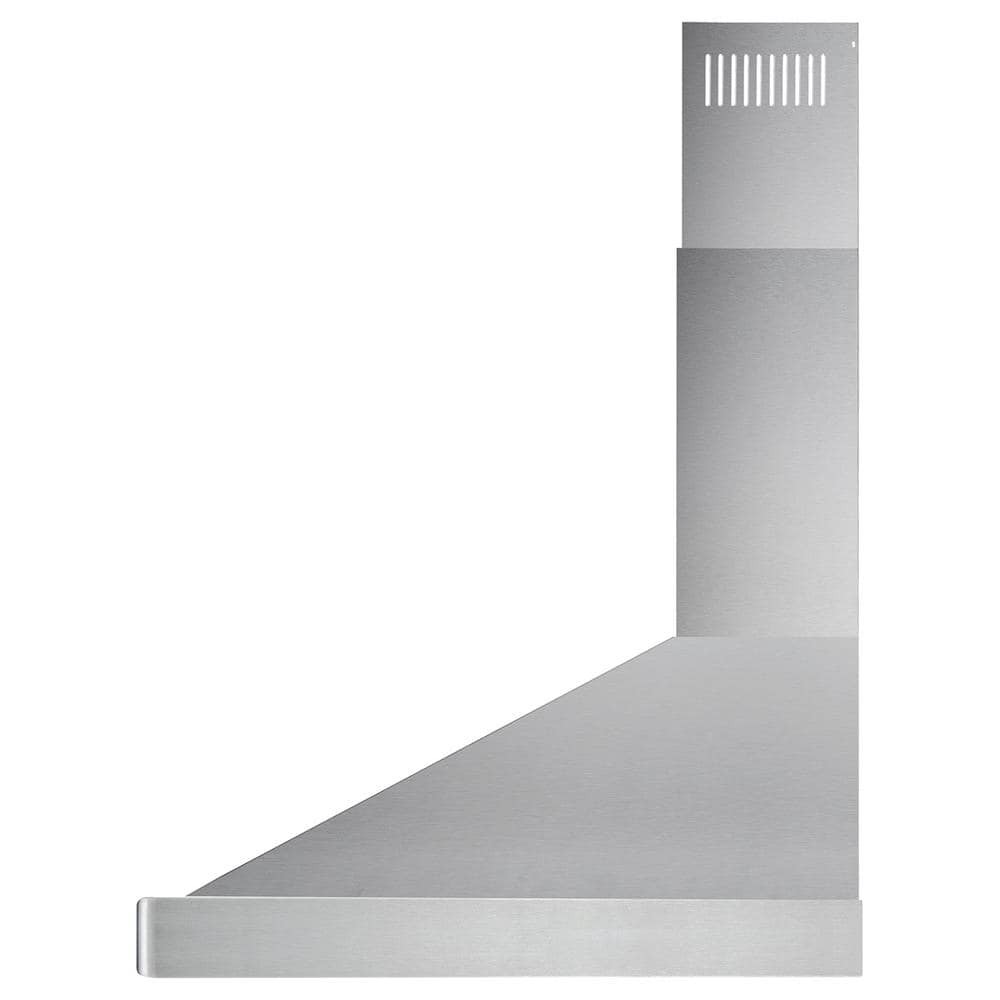 Cosmo 30 in Ductless Wall Mount Range Hood in Stainless Steel with LED Lighting and Carbon Filter Kit for Recirculating