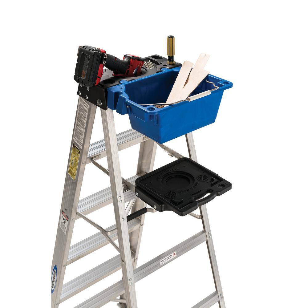 Werner 4 ft. Aluminum Step Ladder with 300 lbs. Load Capacity Type IA 374