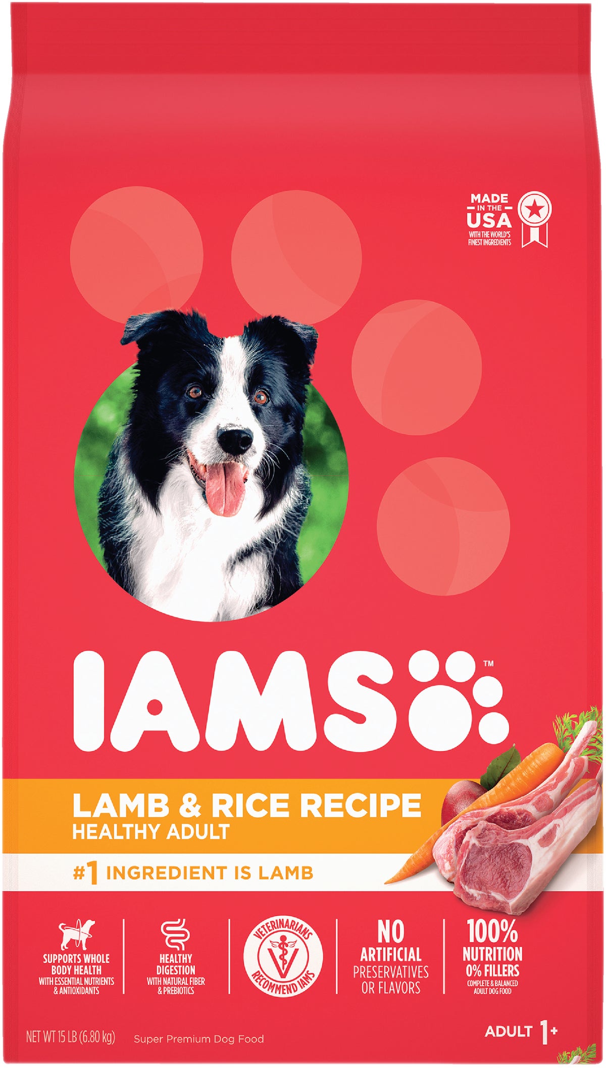 Iams Lamb and Rice Dog Food 15 Lb.