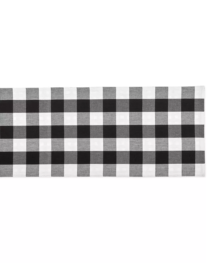 Design Imports Reversible Gingham - Buffalo Check Table Runner 14 x 108