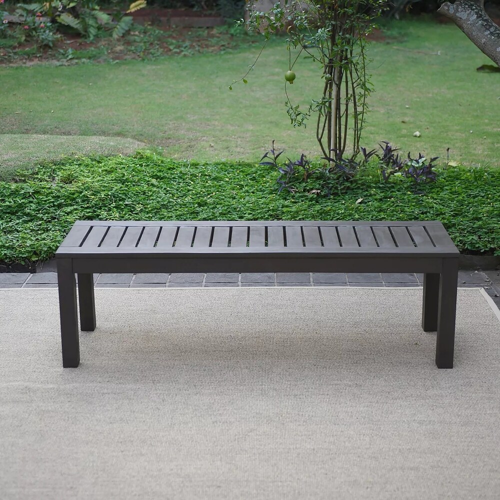 Cambridge Casual Surfside Outdoor Backless Bench