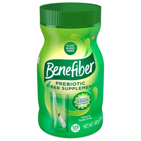 Benefiber Daily Prebiotic Fiber Supplement Powder for Digestive Health 17.6 oz