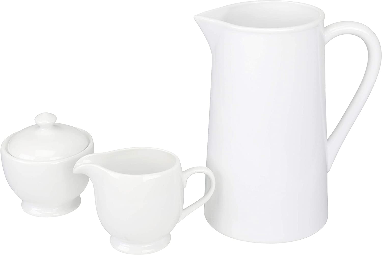 BIA Cordon Bleu Bistro Sugar Bowl and Creamer White