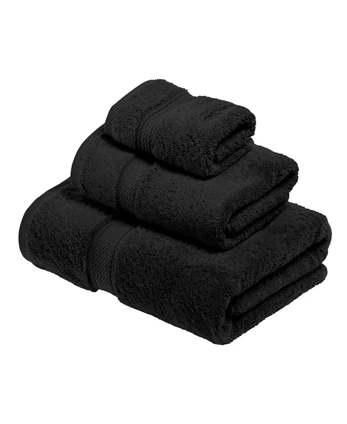 Superior Highly Absorbent Egyptian Cotton Ultra Plush Solid Bath Towel Set Collection