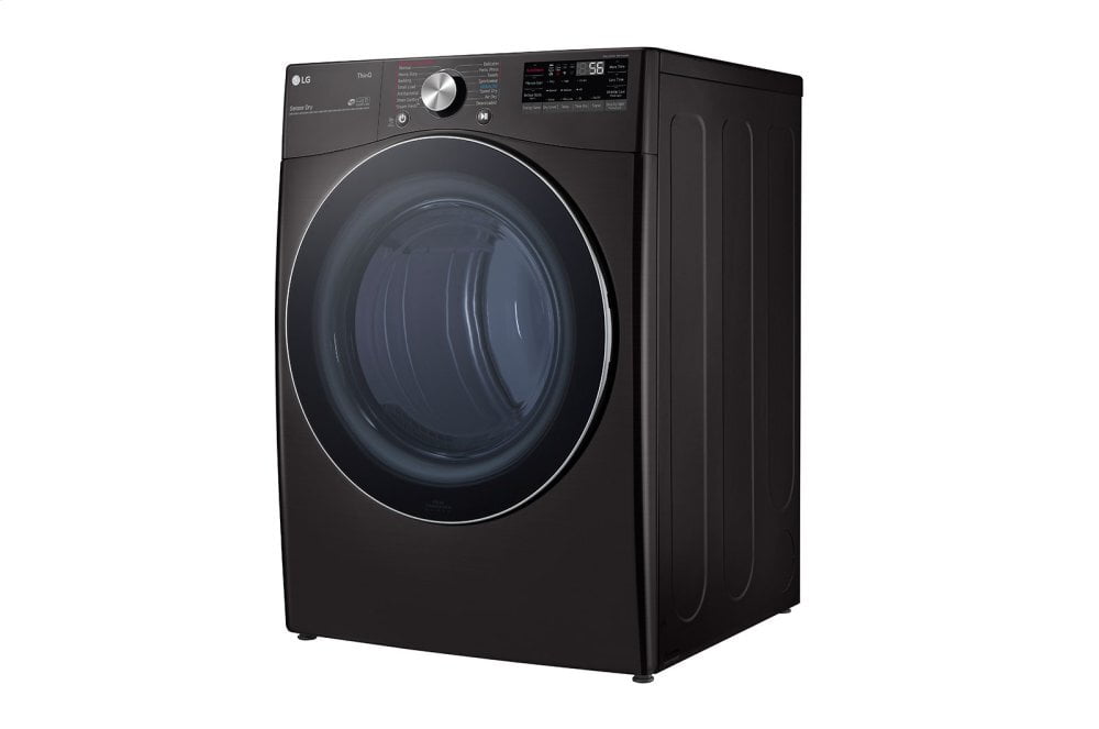 Lg DLEX4200B 7.4 Cu. Ft. Ultra Large Capacity Smart Wi-Fi Enabled Front Load Electric Dryer With Turbosteam™ And Built-In Intelligence