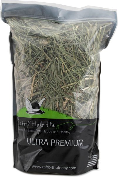 Rabbit Hole Hay Ultra Premium Coarse Orchard Grass Chinchilla， Rabbit， and Guinea Pig Food