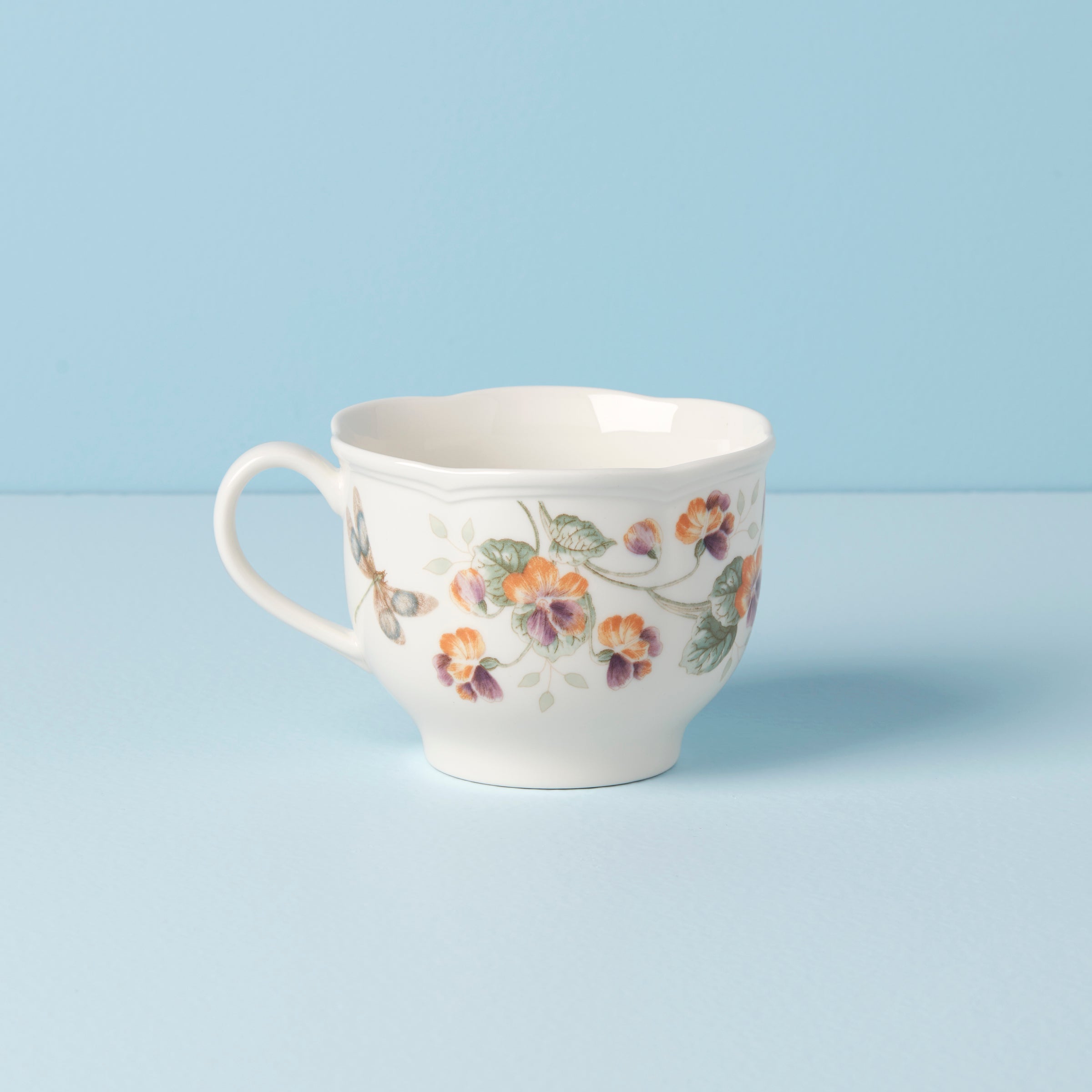 Butterfly Meadow 2-Piece Latte Mug Set