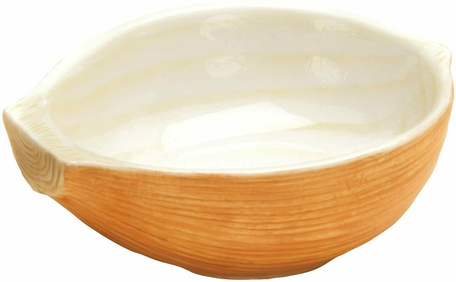 1 Yellow Onions Design Small Ceramic Serving Sauce Dipping Bowls Set of 2 EBR02