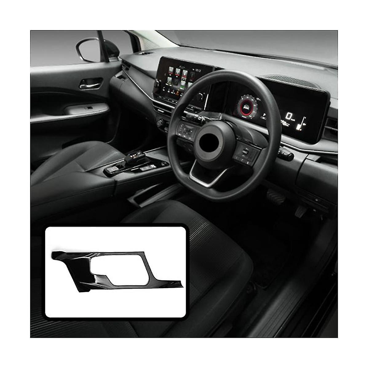 Car Glossy Black Central Gear Panel Control Panel Decal Car Interior Modification For Note E13 2020