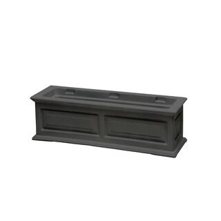 Good Ideas 36 in. Savannah Rectangular Planter Box SV-PR36-DAR