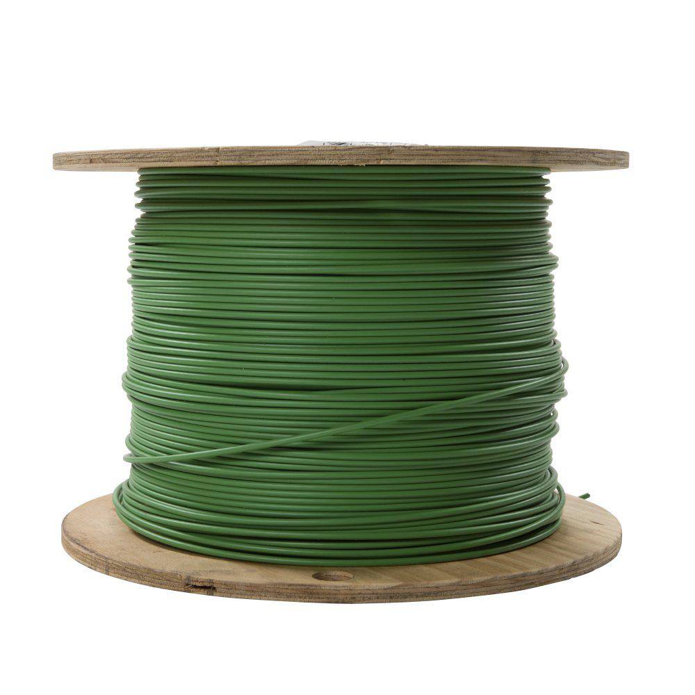 Southwire 2500 ft. 10 Green Stranded CU XHHW Wire 37116101