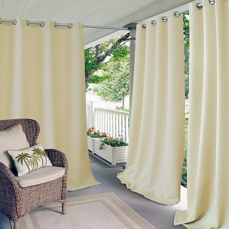 Elrene Home Fashions Connor Solid Indoor/Outdoor Window Curtain