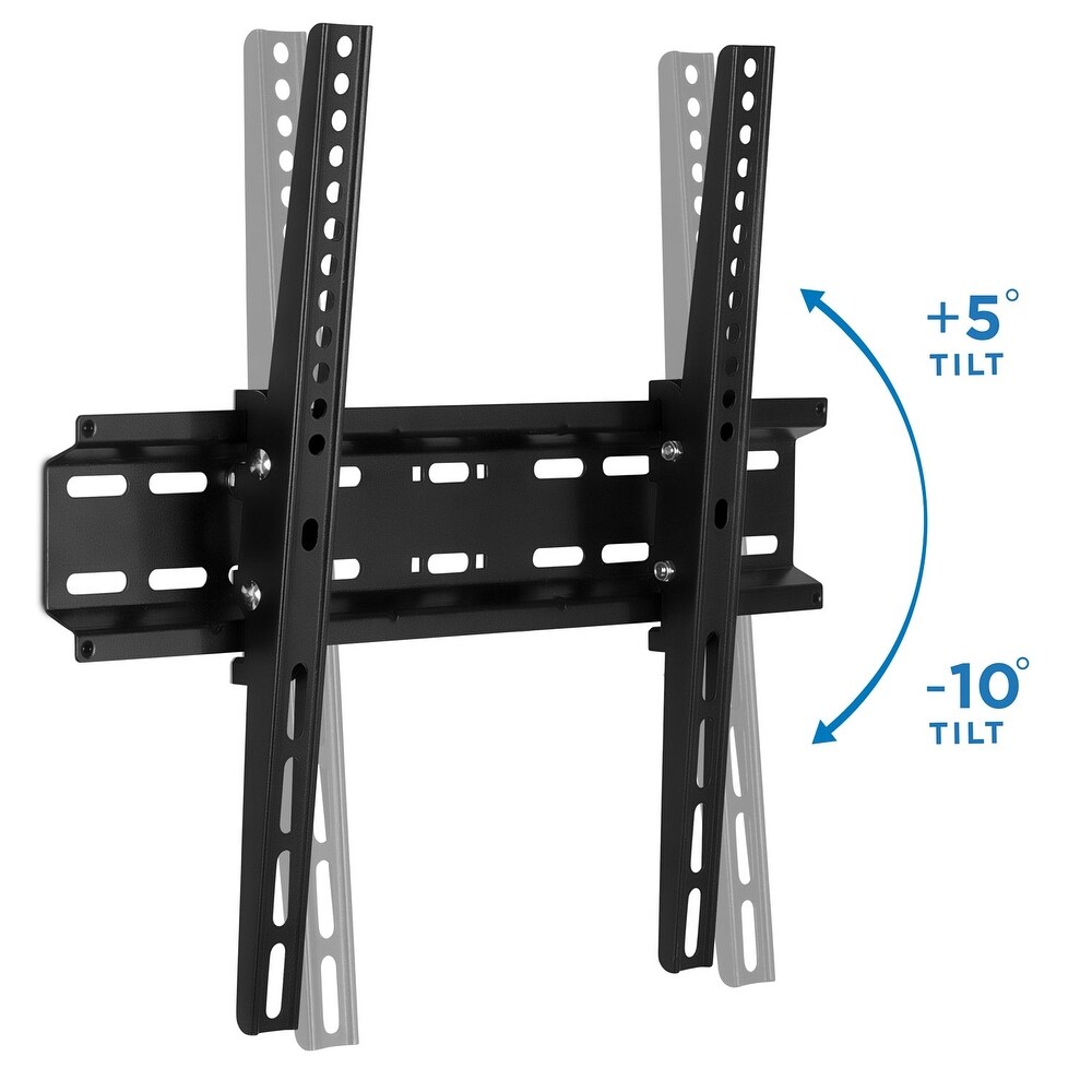 Mount It! Low Profile TV Wall Mount Tilt Bracket for Flat Screens  Fits 32' 80\