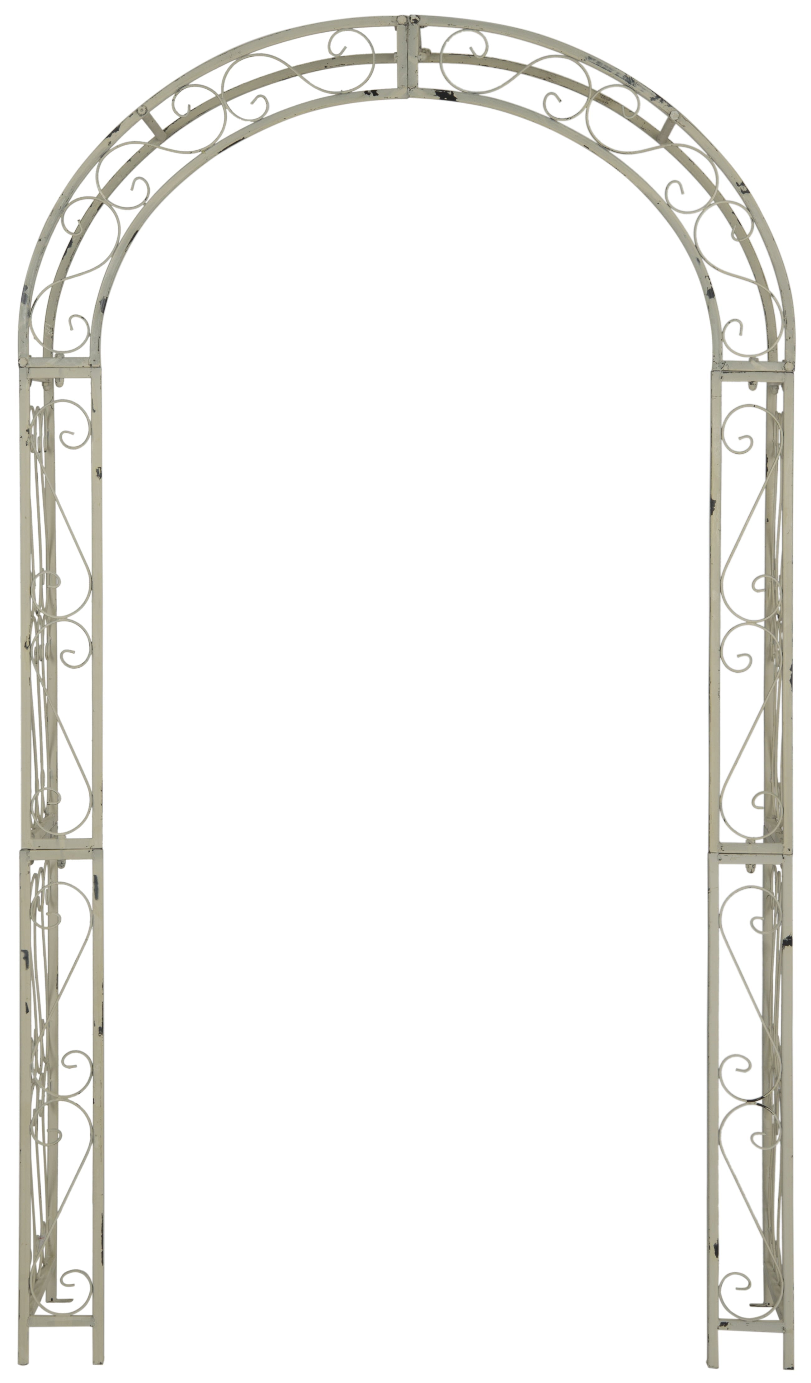 SAFAVIEH Outdoor Collection Pagan Arch Antique White