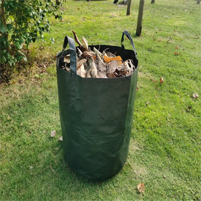 Compostable Garden vermicompost Fermentation Bag  Nursery Plant Grow Bag Collapsible storage Litter Collection Bag