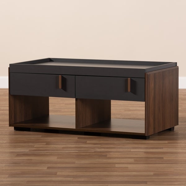 Contemporary 2-Drawer Coffee Table