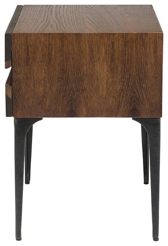 Simone Oak Side Table   Contemporary   Side Tables And End Tables   by V.S.D Furniture  Houzz