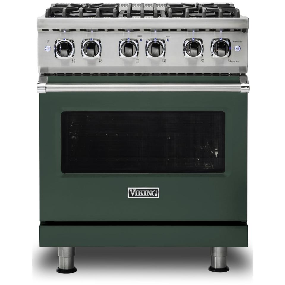 Viking 30-inch Freestanding Dual-Fuel Range with VariSimmer CVDR530-4BBF