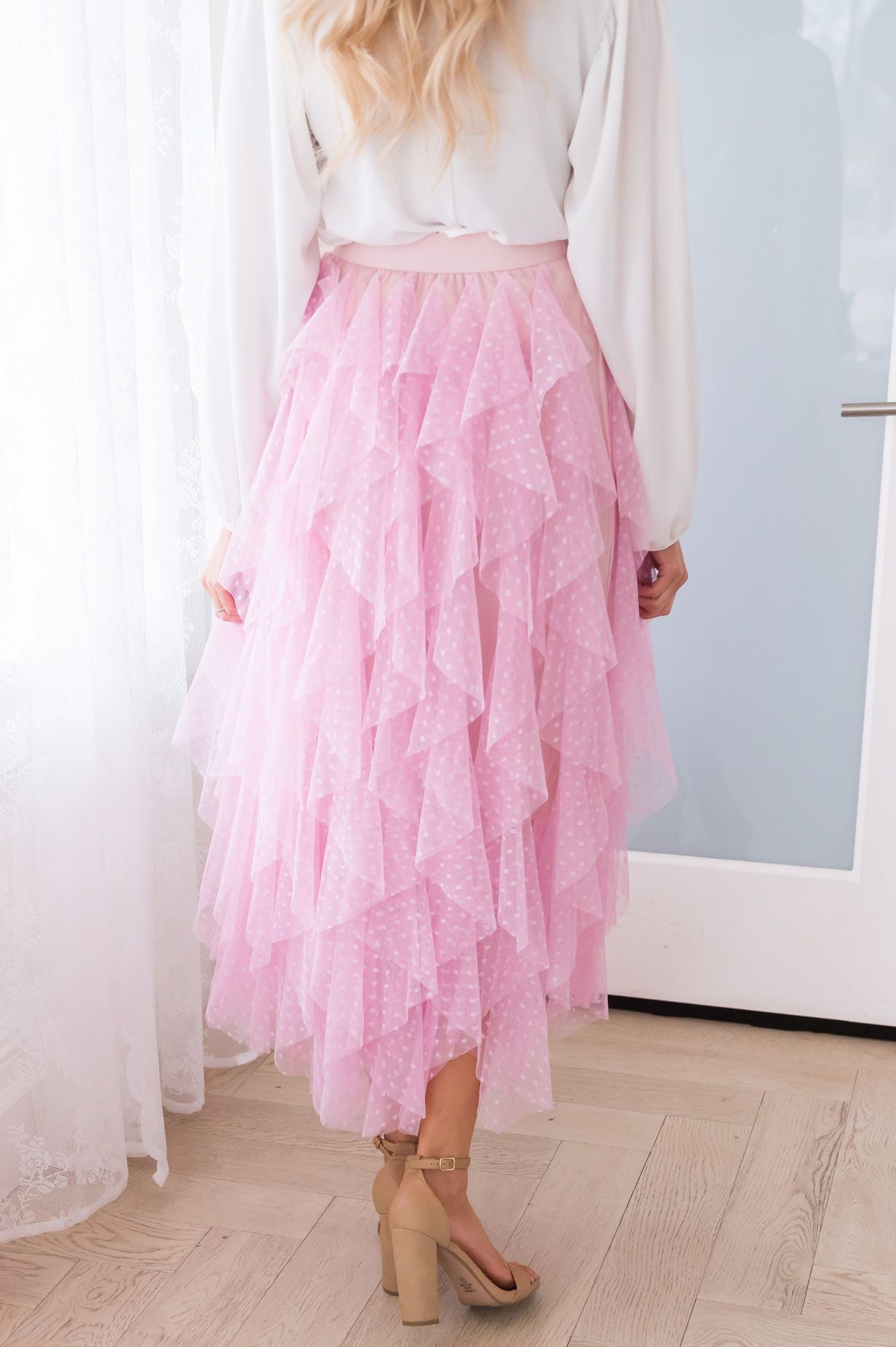 Polka Dot Party Tulle Skirt