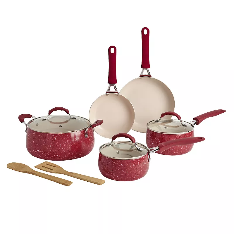 Dolly Parton 10-pc. Aluminum Cookware Set