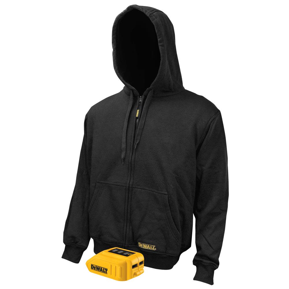 DW 20V Max Mens Heated Bare Tool Hoodie Medium Black DCHJ067B-M from DW