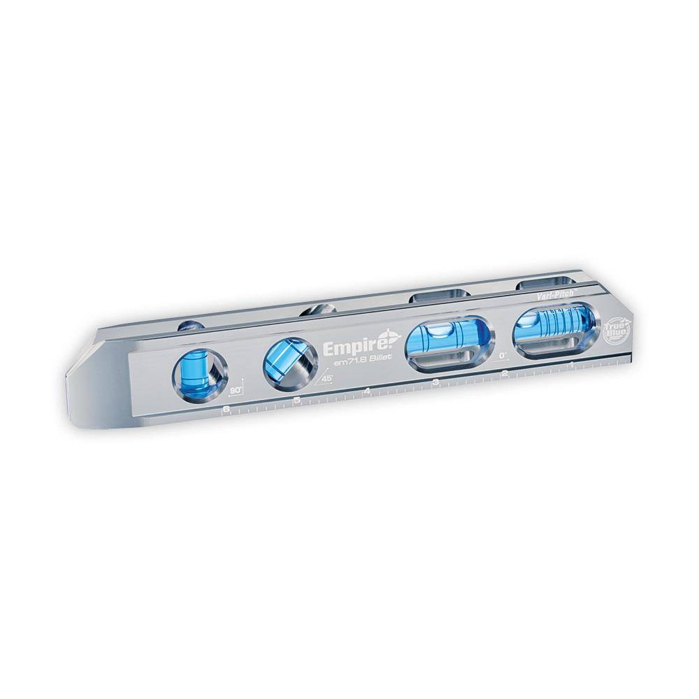 Empire 8 in. True Blue Magnetic Billet Torpedo Level EM71.8