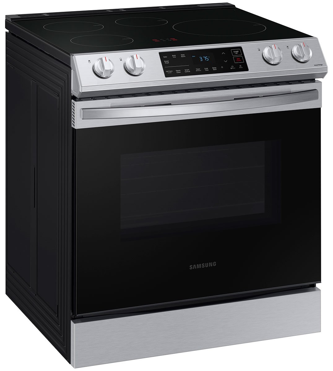  6.3 Cu. Ft. Fingerprint Resistant Stainless Steel Front Control Slide-In Induction Range