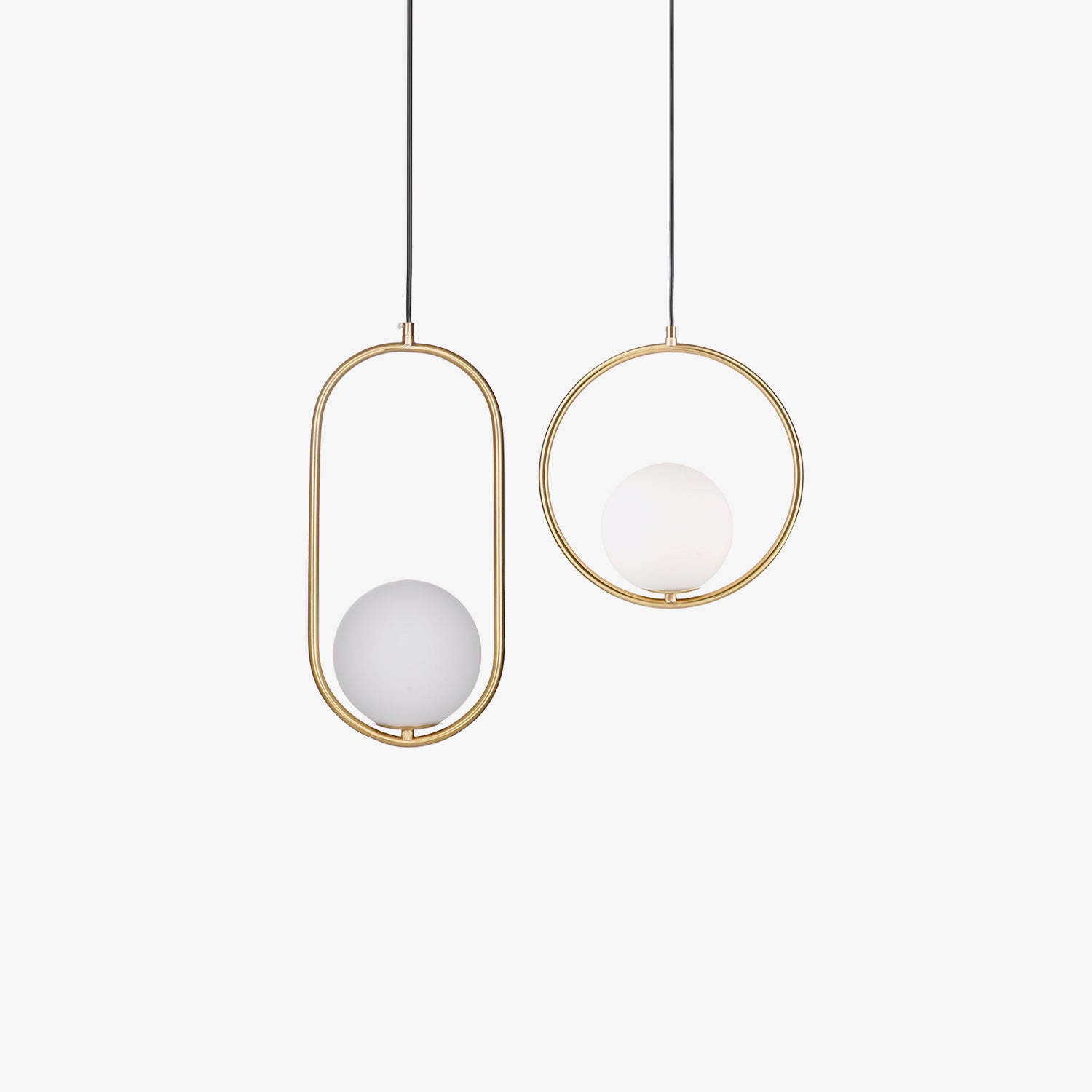 Mila Brass Pendant Light