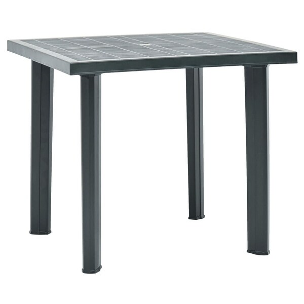 vidaXL Patio Table Green 31.5