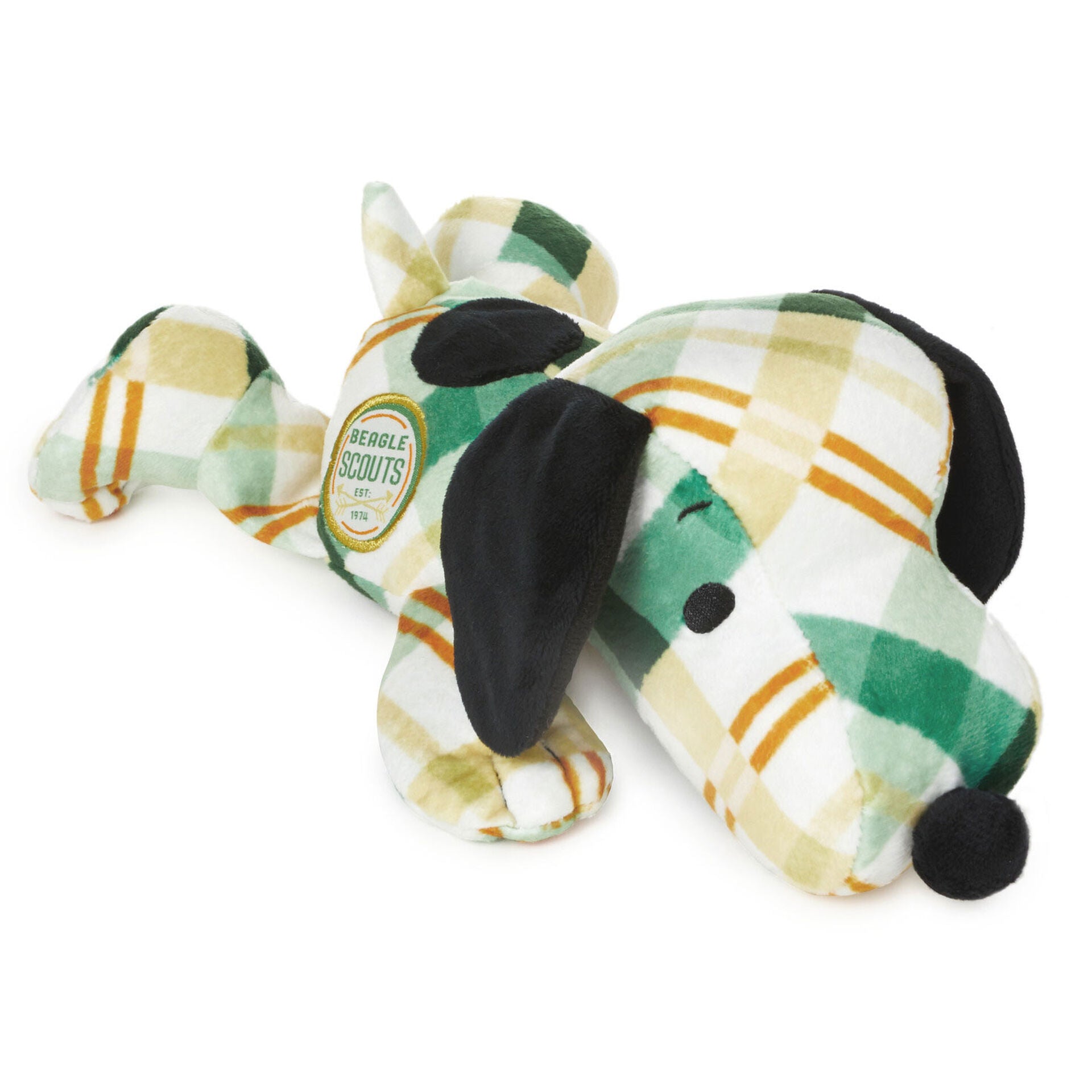 Hallmark Peanuts® Beagle Scouts Floppy Snoopy Plush, 10