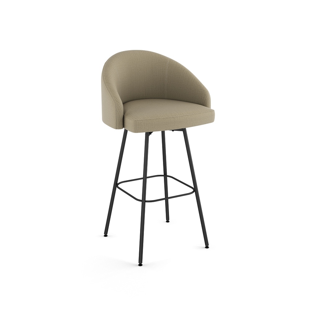 Amisco Nelly Swivel Counter and Bar Stool