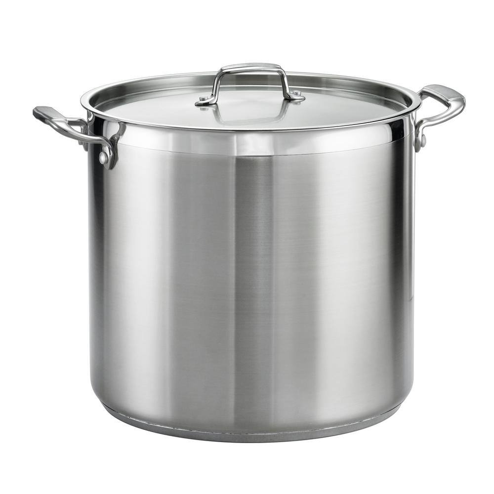 Tramontina Gourmet 24 qt. Stainless Steel Stock Pot with Lid 80120003DS