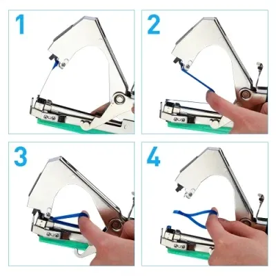 Garden Tools Garter Plants Branch Hand Tying Binding Machine Minced Vegetable Tapetool Tapener Tapes Home