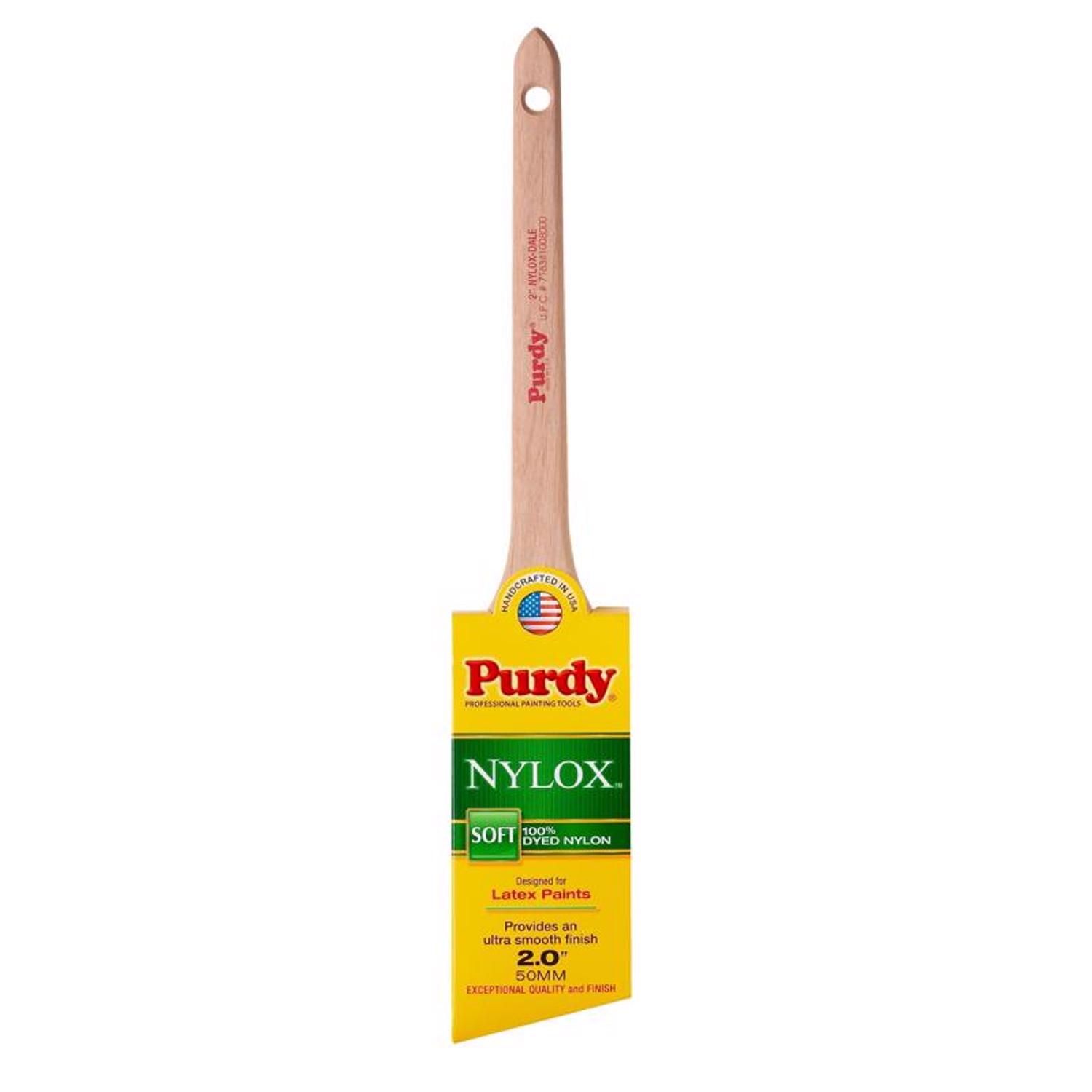 Purdy Nylox Dale 2 in. Soft Angle Trim Paint Brush