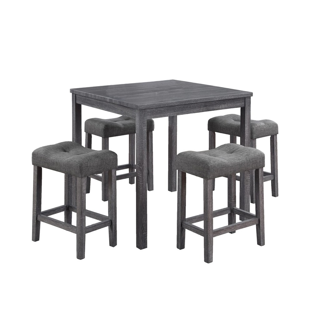 5 Piece Counter Height Table Set