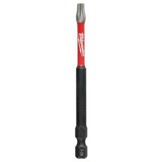 MW SHOCKWAVE Impact Duty 3-12 in. T25 Torx Alloy Steel Screw Driver Bit (2-Pack) 48-32-4679