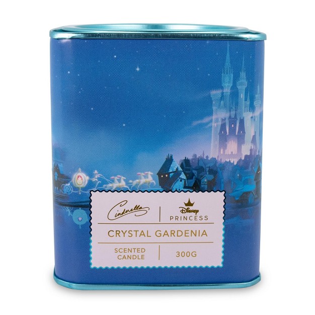 Ukonic Disney Princess Home Collection 11 ounce Scented Tea Tin Candle Cinderella