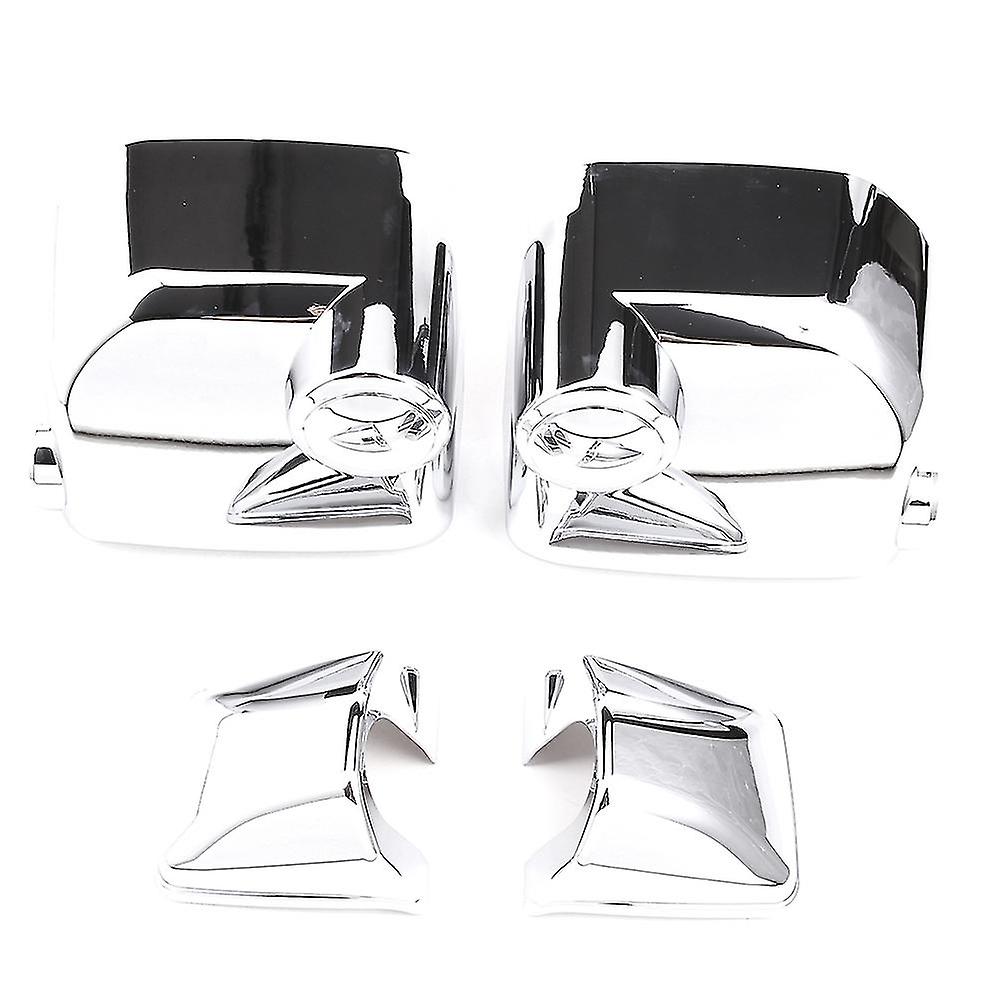 Car Silver Abs Look Side Wing Mirror Cover Fit For Cruiser 2007-2021