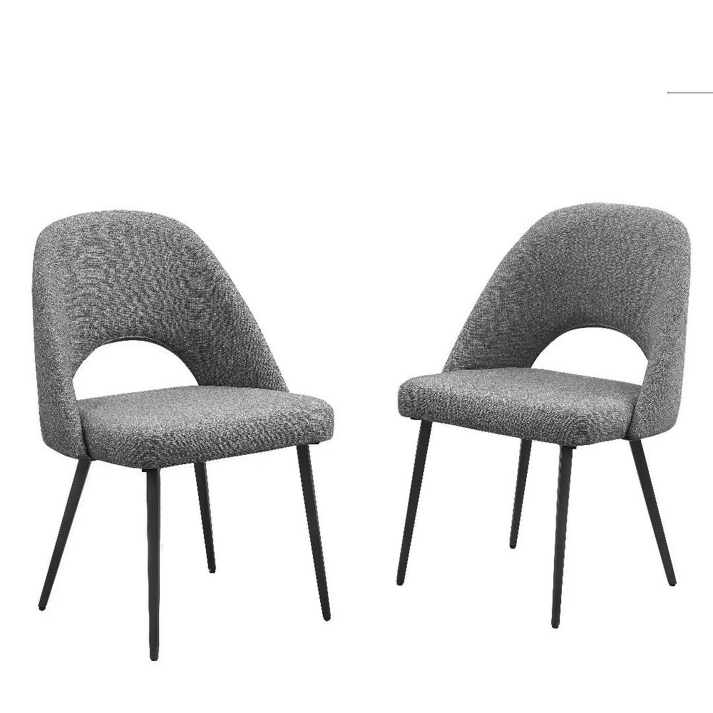 Morden Fort Modern Dining Chair Set of 2 for Kitchen  Living Room  Bedroom