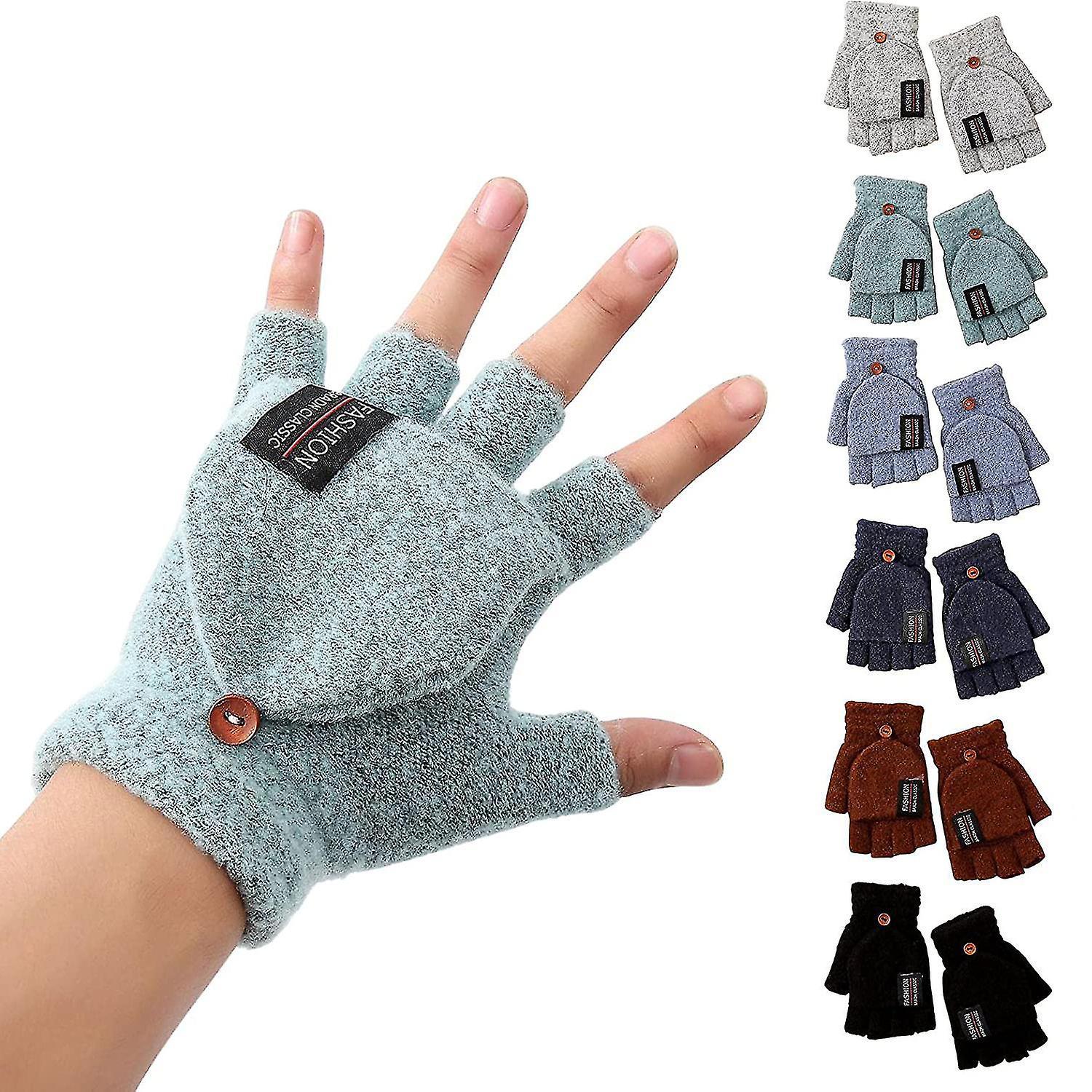 Winter Electric Rechargeable Mitten Heated Gloves Fullhalf Finger War