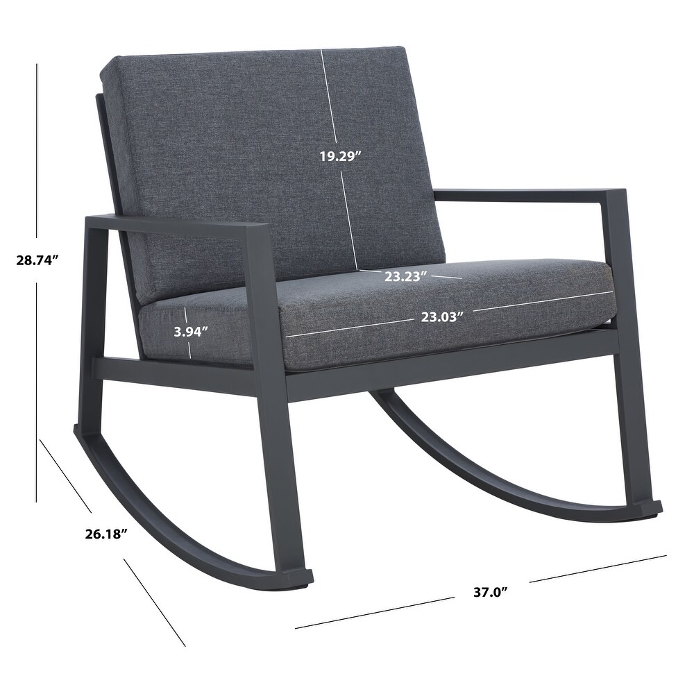 SAFAVIEH Outdoor Cantor Rocking Chair