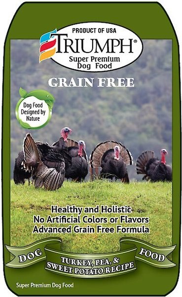 Triumph Free Spirit Grain-Free Deboned Turkey and Sweet Potato Recipe Dry Dog Food