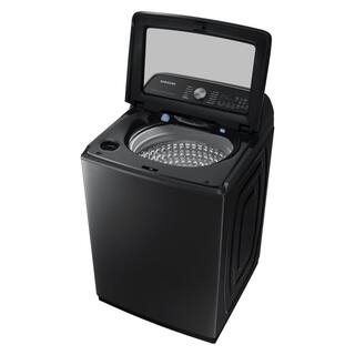  5.5 cu.ft. Extra-Large Capacity Smart Top Load Washer with Super Speed in Brushed Black WA55CG7100AV