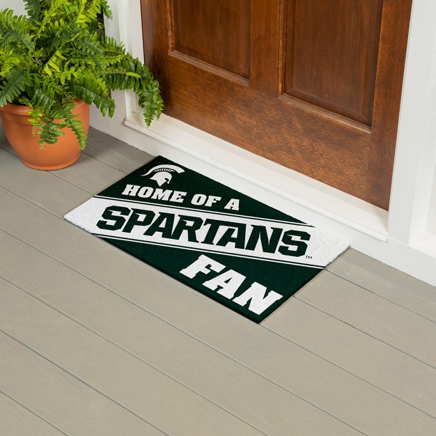 Evergreen Michigan State University Pvc Mat Color