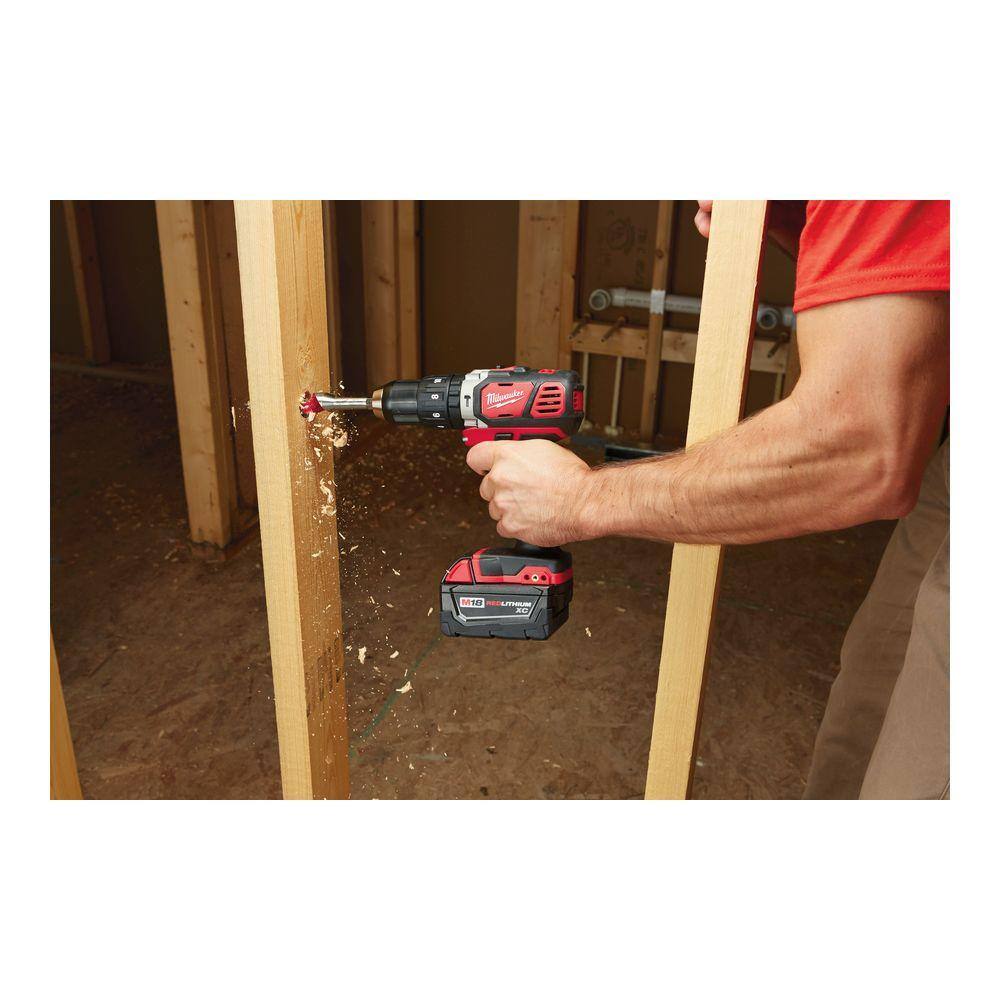 MW M18 18V Lithium-Ion Cordless 12 in. Hammer DrillDriver (Tool-Only) 2607-20