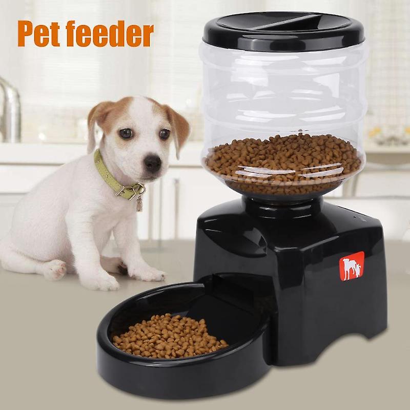 5.5L Digital Lcd Timer Automatic Pet Feeder Dog Cat Food Bowl