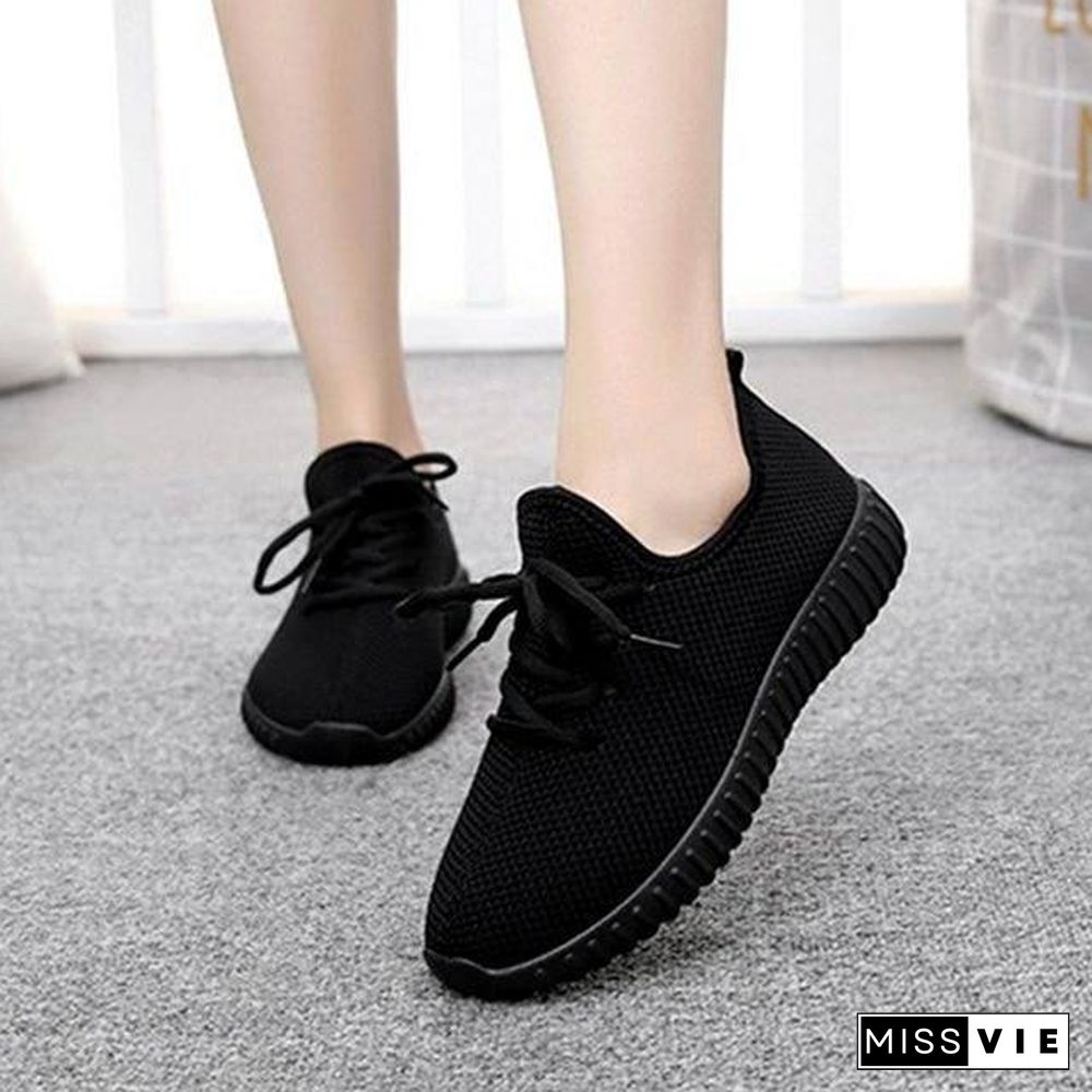 Spring Women Casual Shoes Breathable Mesh Platform Sneakers Women New Fashion Mesh Sneakers Shoes Woman Tenis Feminino