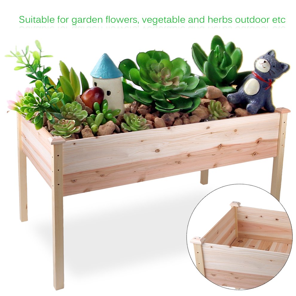 Gronomics Cedar Elevated Planter Box