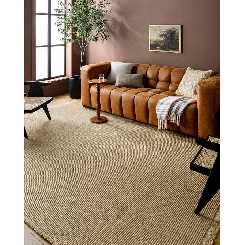 Hendy Solid And Border Area Rug